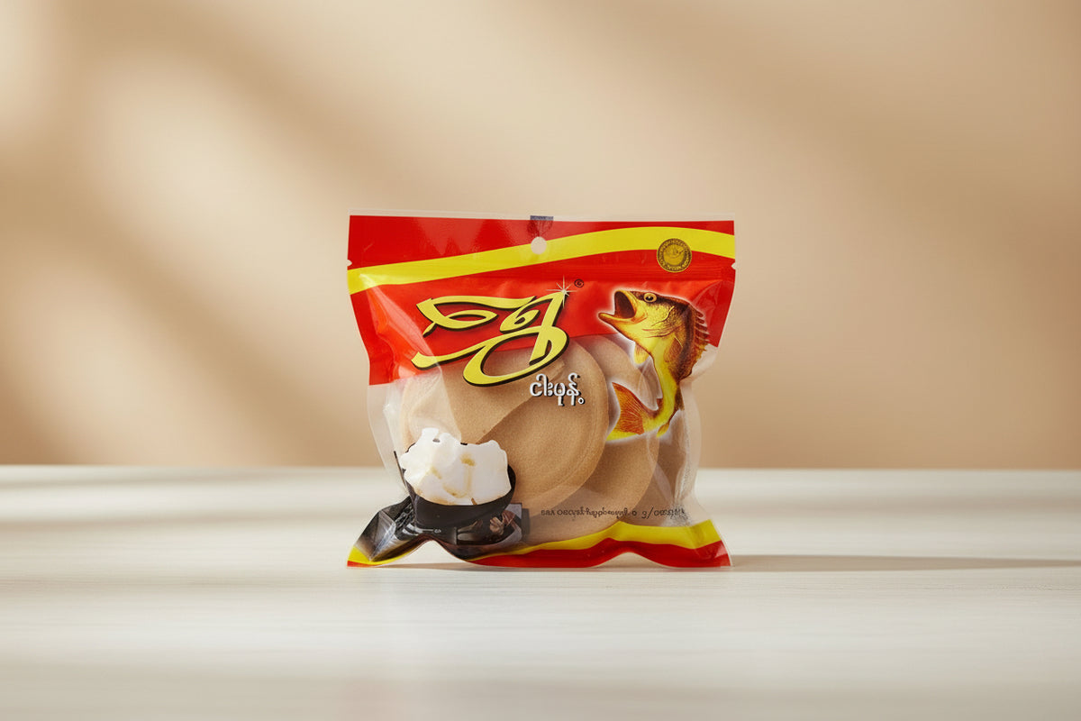 Shwe Dried Fish Cracker - ရွှေ ငါးမုန့်ခြောက်
