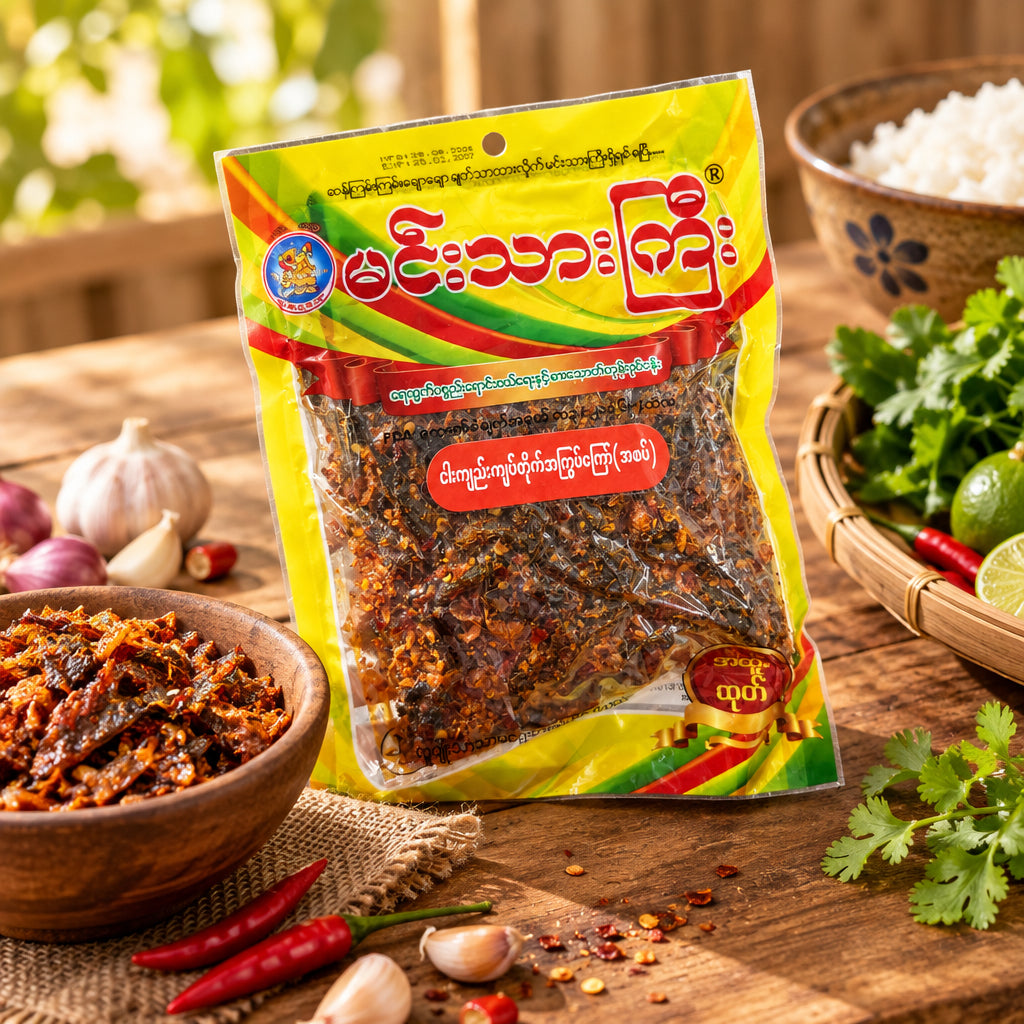 Min Thar Gyi Smoked Fried Fish - မင်းသားကြီး ငါးကျည်းကျပ်တိုက်ကြော်
