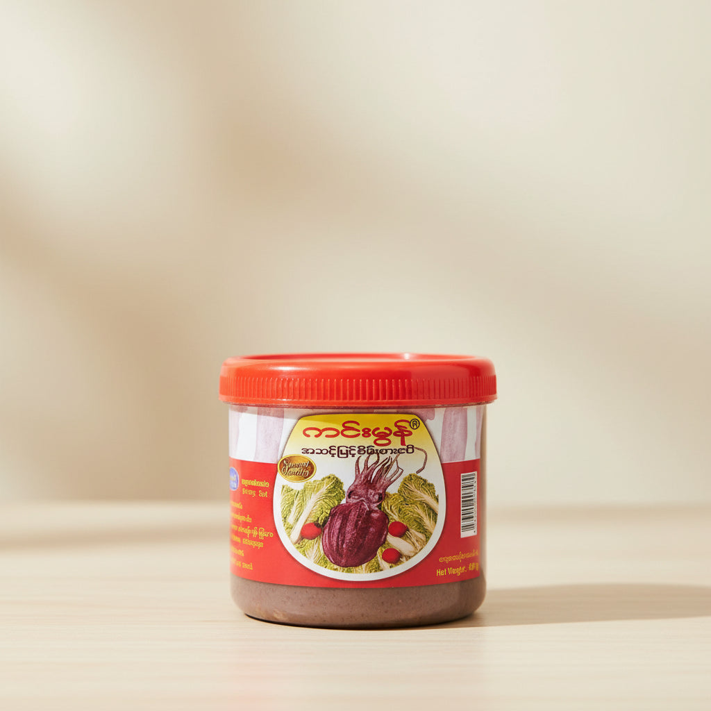 Squid Shrimp Paste - ကင်းမွန် စိမ်းစားငပိ