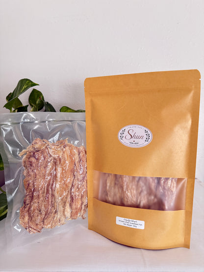 Shun Smoked Dried Snakehead Fish - ရွှန်း ငါးရံ့ခြောက်မီးဖုတ် (160g)