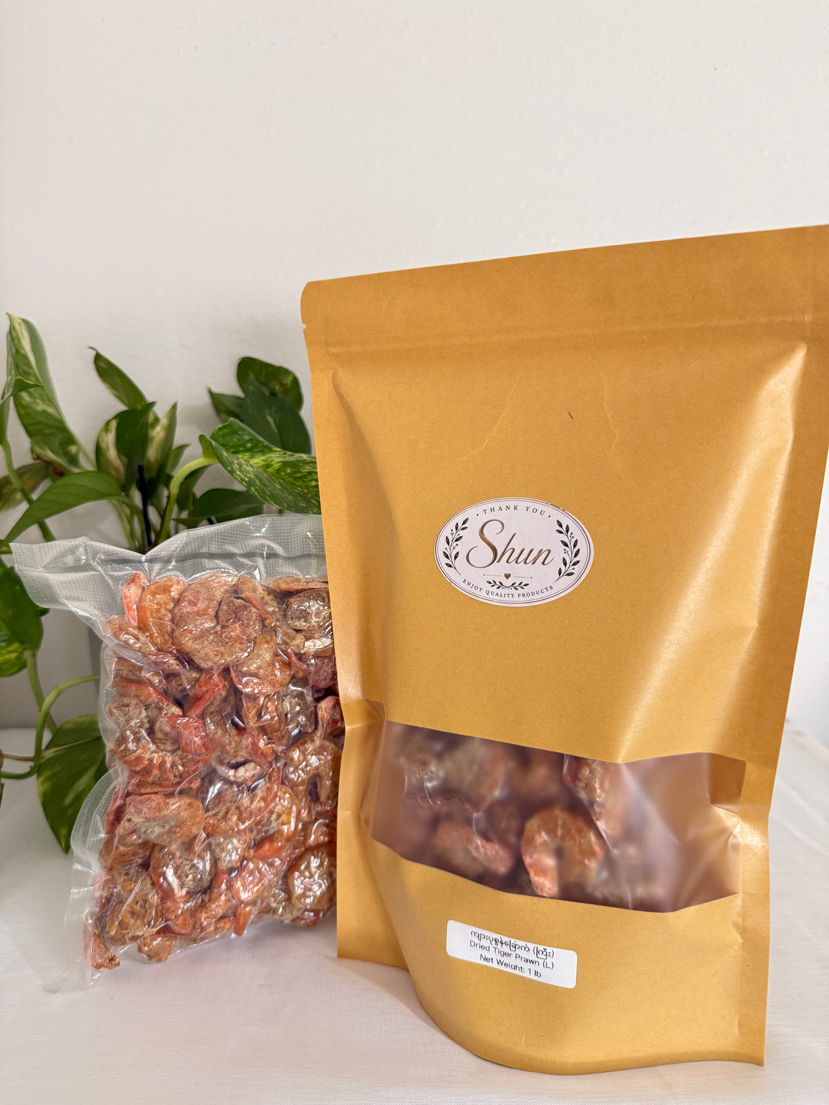 Shun Dried Tiger Prawn - ရွှန်း ကျားဒုံးပုစွန်ခြောက် (L)