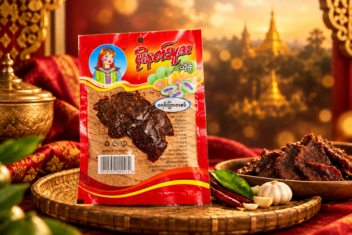 Moe Nat Thuzar Preserved Spicy Marian - မိုးနတ်သူဇာ မရမ်းပြား အစပ်