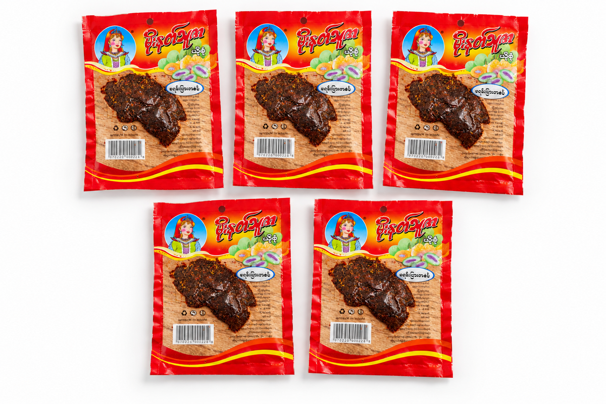 Moe Nat Thuzar Preserved Spicy Marian - မိုးနတ်သူဇာ မရမ်းပြား အစပ်