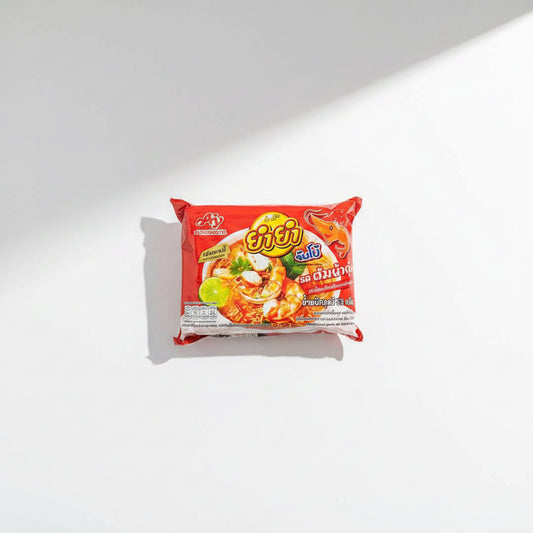 Yum Yum Shrimp Red Spicy Sour Noodle - ယမ်ယမ် ပုစွန်ချဉ်စပ်ခေါက်ဆွဲ