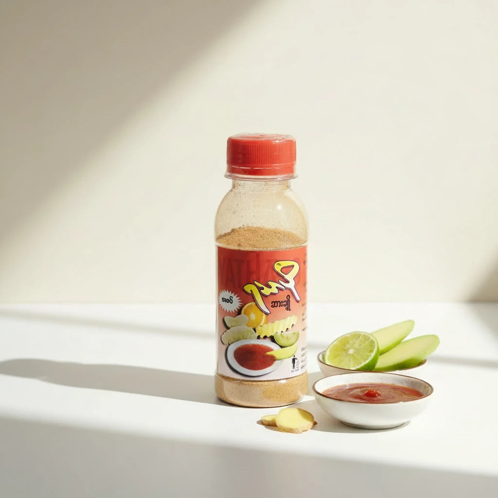 Yathar Po Fruit Condiment Powder Spicy - ရသာပို ဆားချို အစပ်